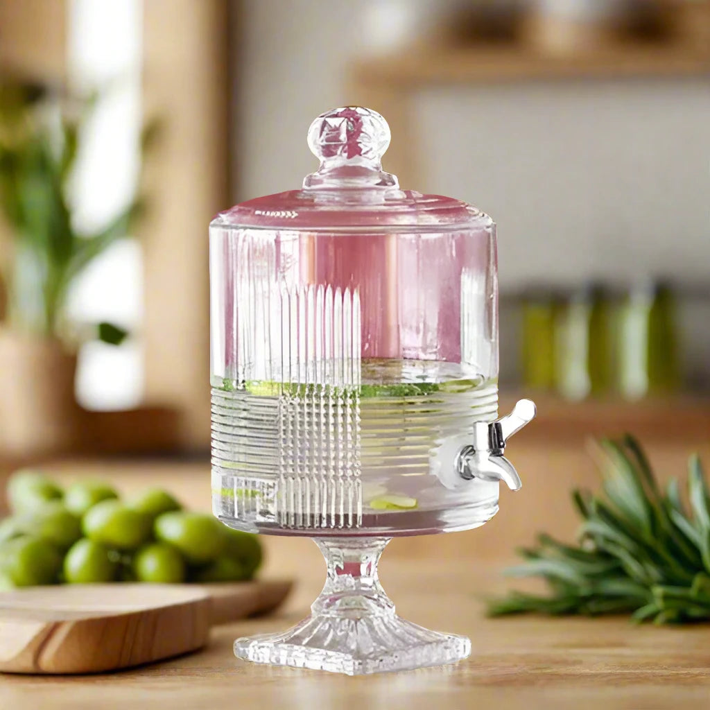 Glass Juice Dispenser