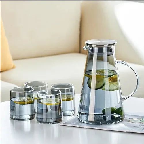 Royal-ford Water Jug And Glass Set- 7-Piece