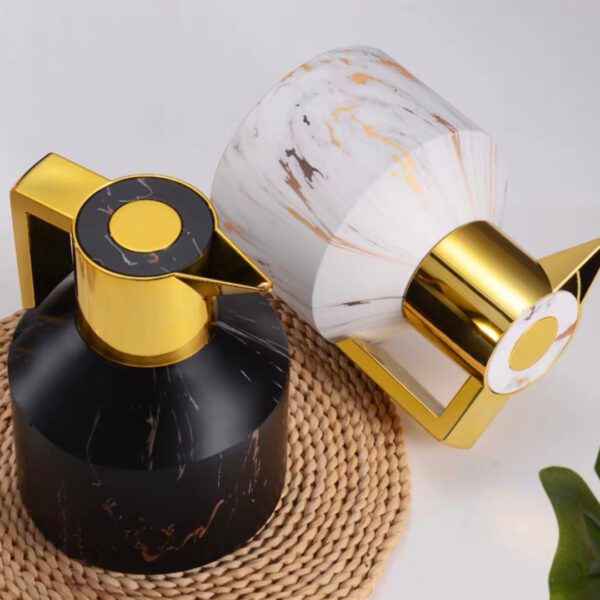 Marble Insulated Vacuum Flask Coffee Pot