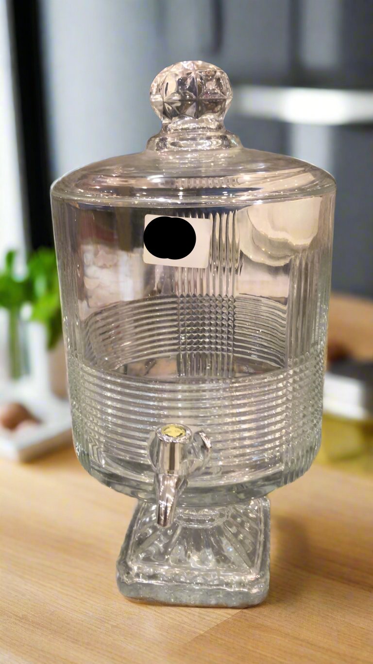 Glass Juice Dispenser