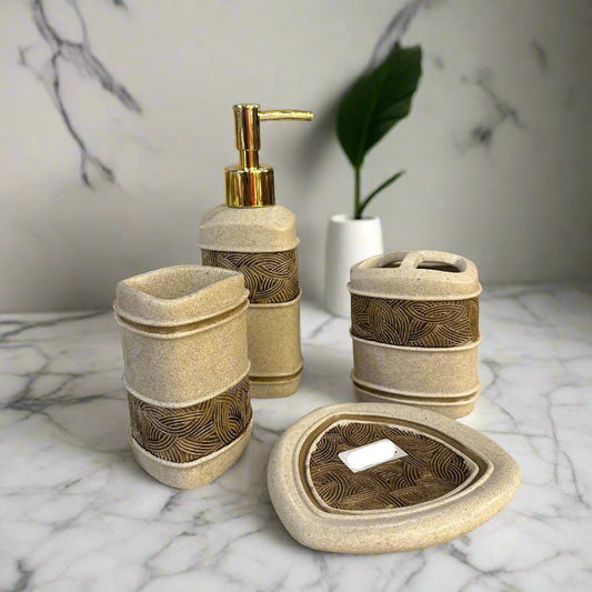 Sandy Waves Bathroom Ensemble -