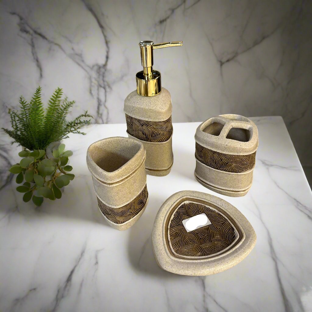 Sandy Waves Bathroom Ensemble -